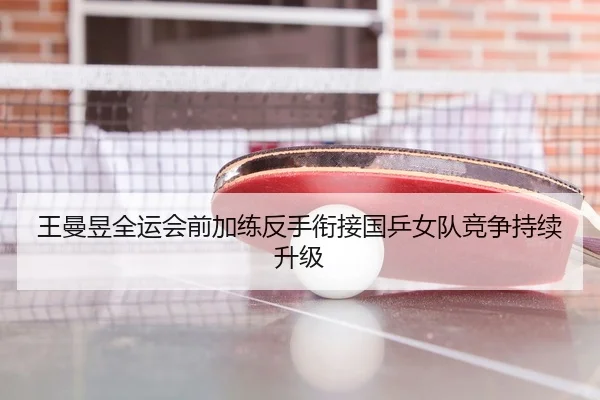 王曼昱全运会前加练反手衔接国乒女队竞争持续升级